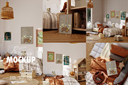 COOKIE | kids room frame mockup, a Household Mockup by Stykke Studio (Thumbnail 3 of 9)