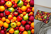 SET Fruit Composition Background, a Background Graphic by IrySha (Thumbnail 8 of 11)