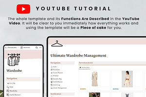 Wardrobe Manager Notion Template