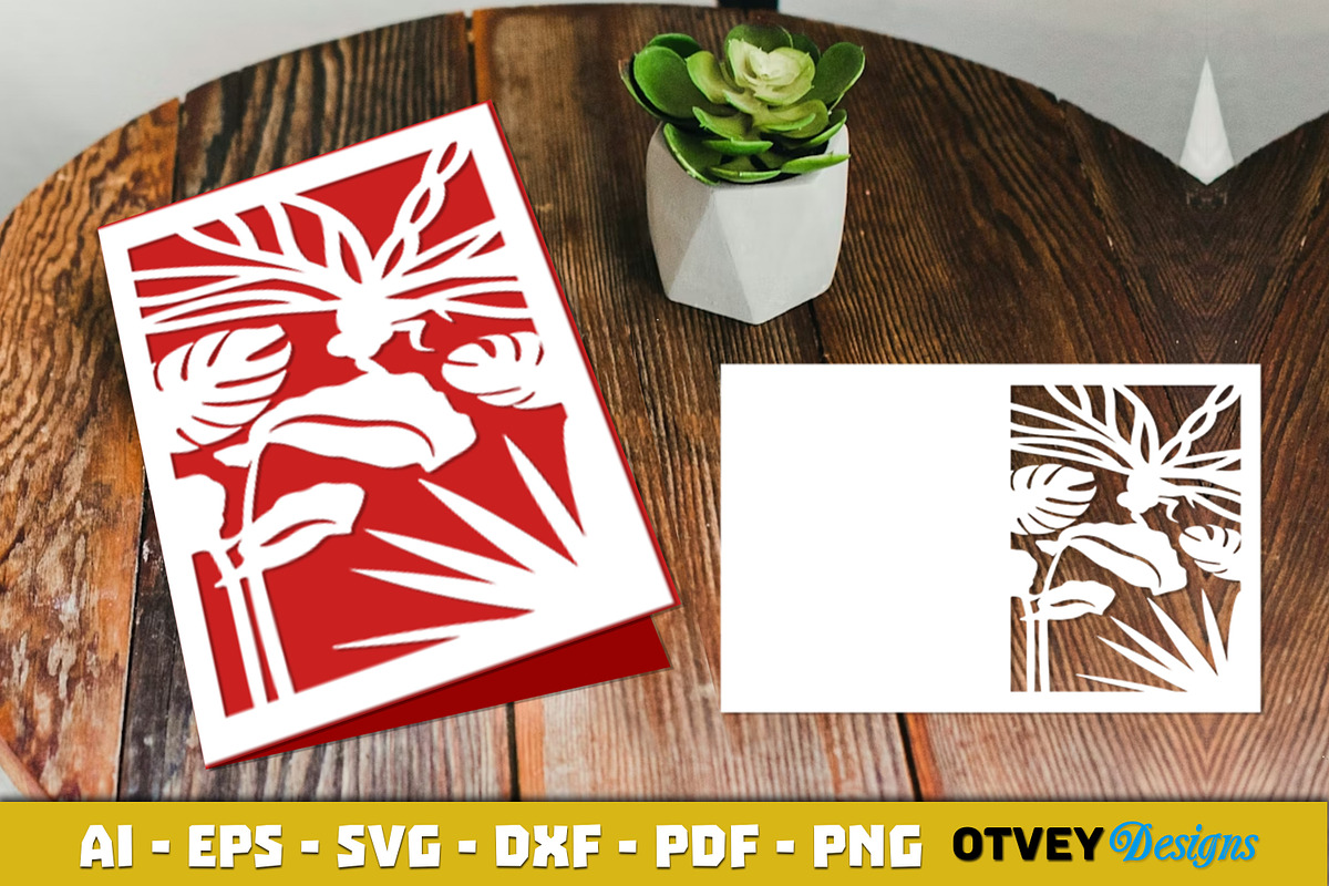 Dragonfly Card Cover Paper Cut 12, an Object Graphic by OTVEY DESIGN (Photo 7 of 13)