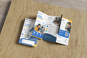 Trifold Brochure and Notebook Mockup, a Books & Magazine Mockup by My Code Std (Thumbnail 5 of 5)