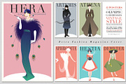 Olympus Goddesses Magazine, a Decorative Illustration by La Inspiratriz (Thumbnail 1 of 7)