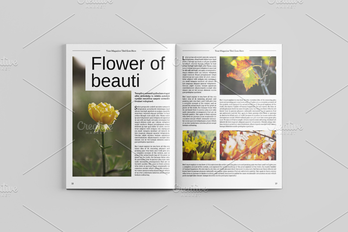 InDesign Multipurpose Magazine -V472, a Magazine Template by Template Shop (Photo 16 of 19)