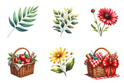 Little Red Riding Hood Clipart, an Illustration by CreationArt (Thumbnail 4 of 7)