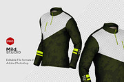 Men's Polar Jacket, a Hoody Mockup by Mildstudio (Thumbnail 3 of 7)