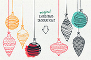 HandDrawn Christmas Workshop, a Decorative Illustration by Vitek Graphic (Thumbnail 3 of 4)