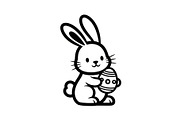 Easter Bunny Vector Bundle, an Illustration by Designs_River (Thumbnail 48 of 51)