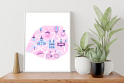 Paris Map Creator, a Decorative Illustration by Great Glebsby (Thumbnail 7 of 7)