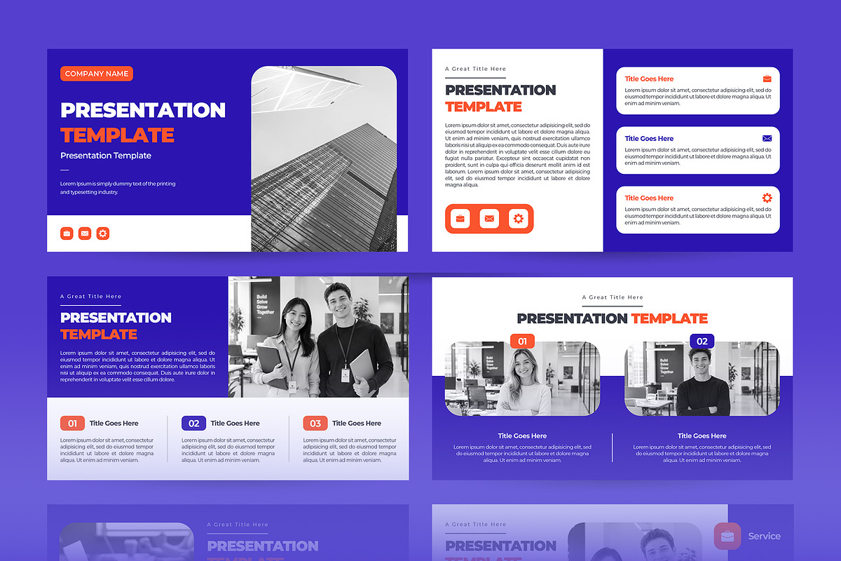 Business Strategy Presentation, a Presentation Template by CreativeUP (Photo 5 of 6)