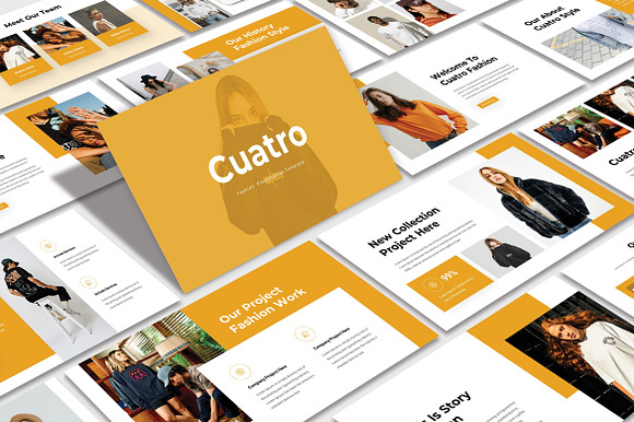 Cuatro Presentation Template