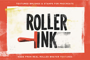 Roller Ink Procreate Pack, a Brush Add-On by Jamie Bartlett (Thumbnail 1 of 7)