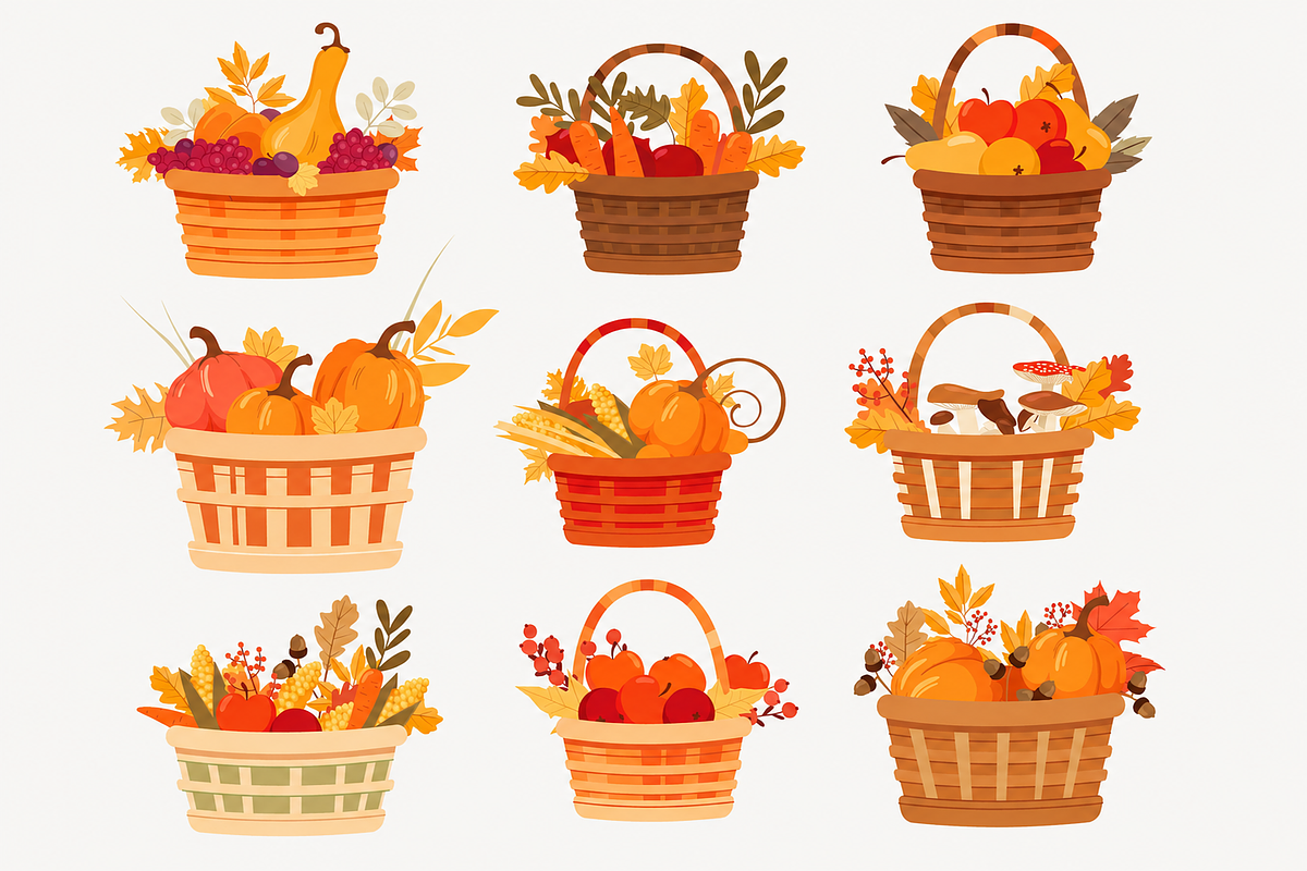 Cozy Fall Clipart, a Seasonal Illustration by Anna Studio (Photo 9 of 13)