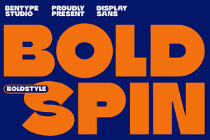 Boldspin - Sans Display