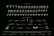 Blink Round Typeface, a Blackletter Font by alit design (Thumbnail 18 of 20)
