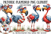 Patoric Flamingo PNG Clipart, an Illustration by OK Design (Thumbnail 1 of 6)