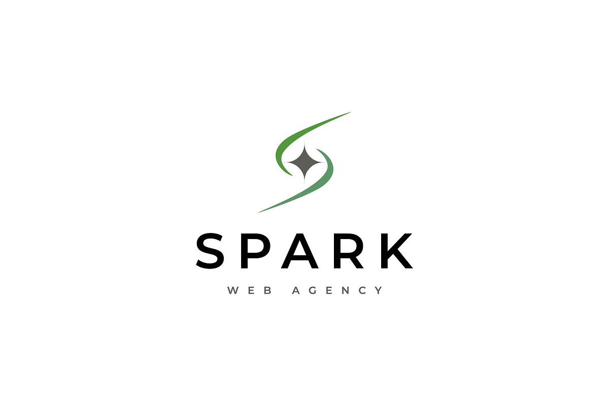 spark logo, a Branding & Logo Template by ZHR Creative