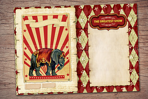 Circus Scrapbooking Kit