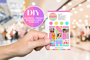 Business Card Template for Business, a Business Card Template by SunshineStudioBoutique (Thumbnail 3 of 10)