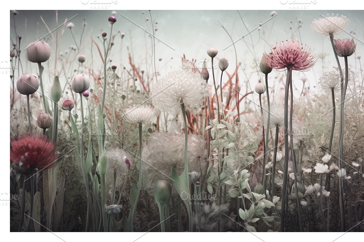 Zewe Collection · Zen Flowerscape, a Texture Illustration by milatovar (Photo 20 of 20)
