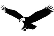 50 Flying Eagle Silhouette Vector Bu, an Illustration by Designs_River (Thumbnail 37 of 51)