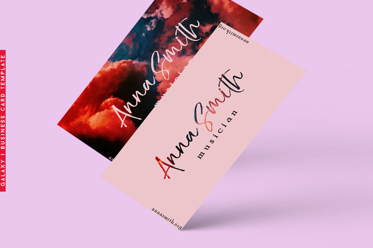 GALAXY | Modern Business Card, a Business Card Template by cadinera (Photo 6 of 8)