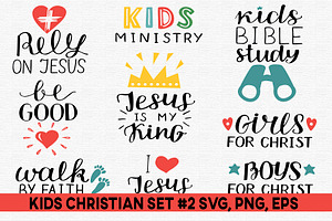 KIDS CHRISTIAN SET #2