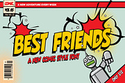 Best Friends Comic Font, a Font by Salt & Pepper Designs
