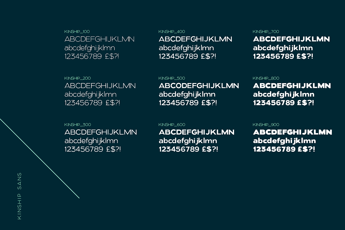Kinship Sans - Grotesque Font Family preview 2