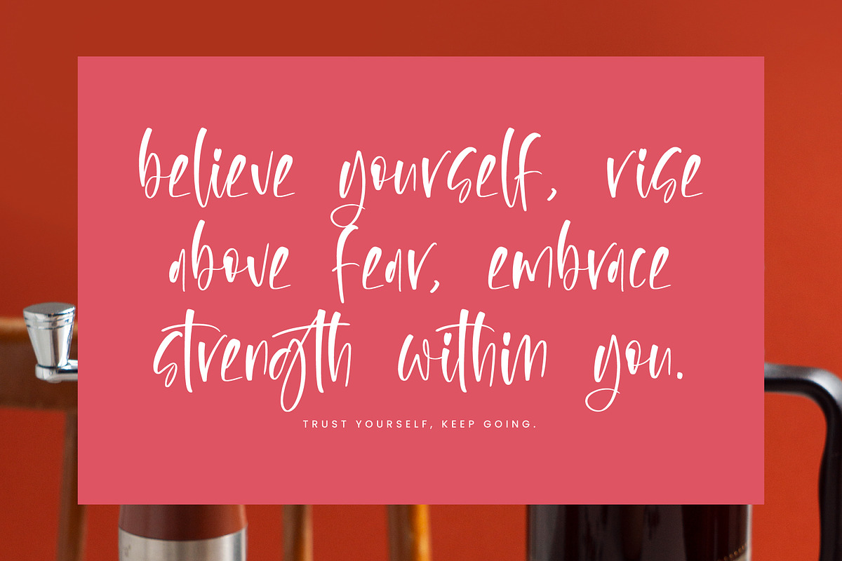 Flesmingo, a Handwritten Font by Integritype Studio (Photo 6 of 15)