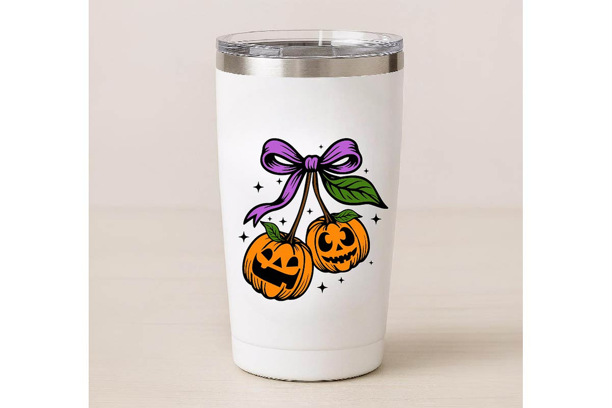 Fall Pumpkin Cherries Png Halloween, an Object Graphic by Digi_Design_World (Photo 3 of 6)