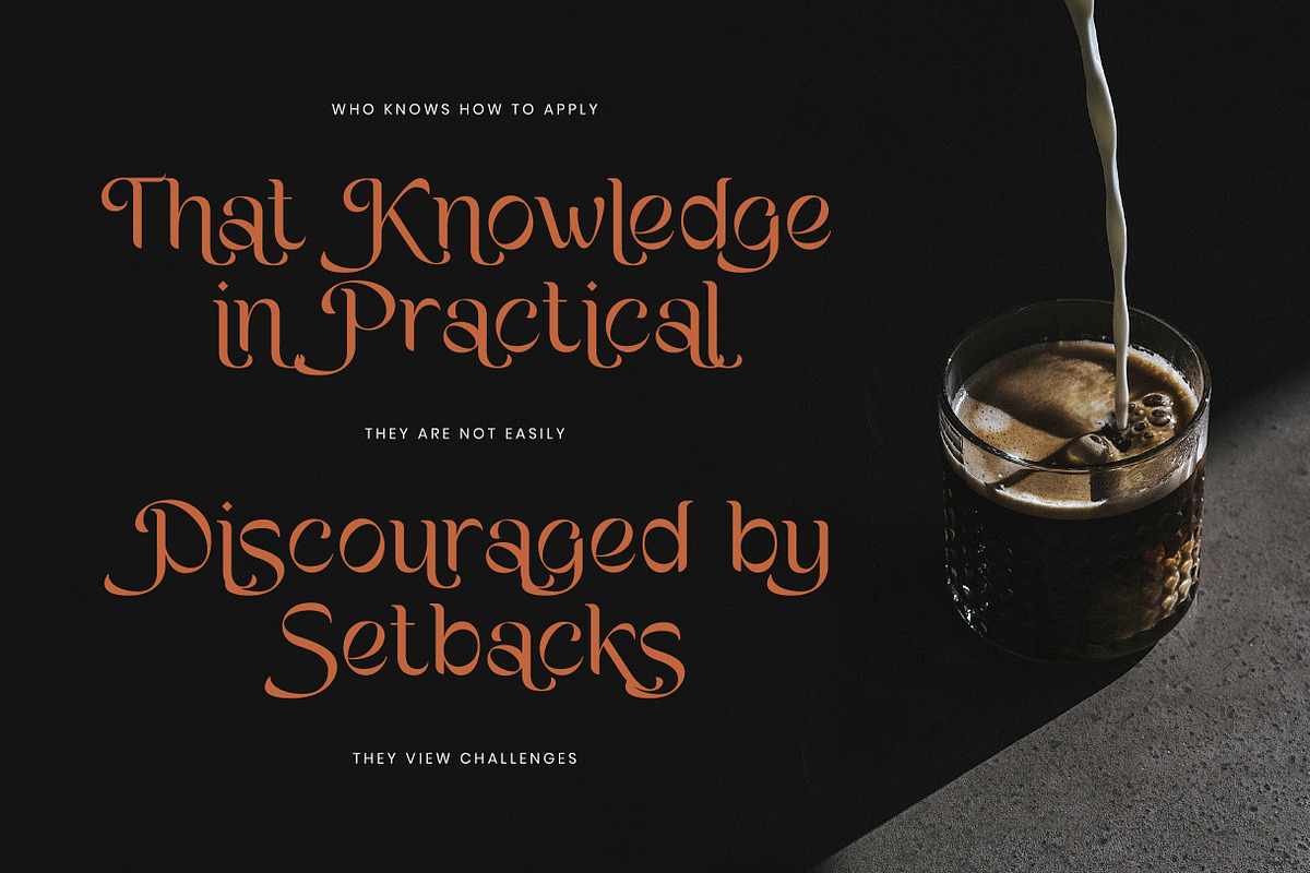 Qamra Creative Font, a Script Font by Catalystco Studio (Photo 7 of 7)