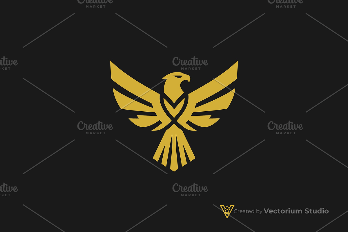 Minimalist Eagle Emblem Logo, a Branding & Logo Template by Vectorium Studio (Photo 3 of 5)