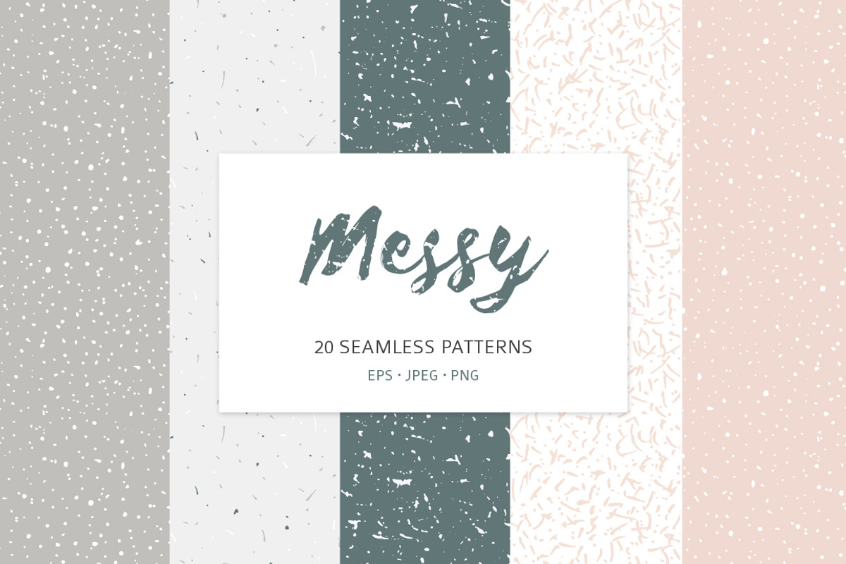 Hand made seamless textures, a Pattern Graphic by Magnia (Photo 1 of 10)