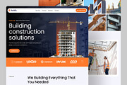 Buildfly - Construction Framer Templ, a Websites & App Template by Tanber Hossen (Thumbnail 1 of 2)
