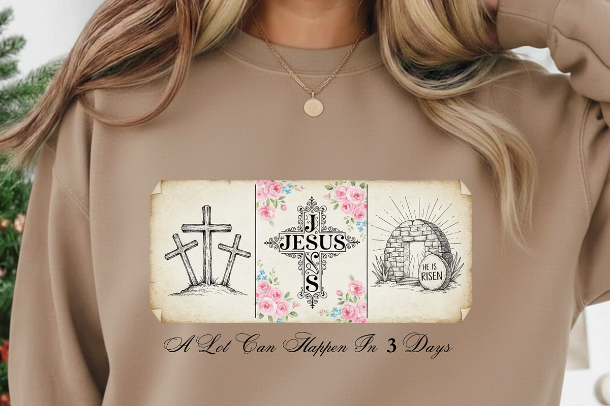 A Lot Can Happen In 3 Days PNG, a Graphic by Vector Portal (Photo 6 of 7)