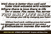 Pervitina Dex -2 fonts-, a Sans Serif Font by deFharo (Thumbnail 5 of 7)