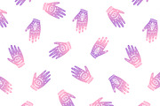 Magic hands and crystals set, an Object Graphic by kondratya (Thumbnail 7 of 9)