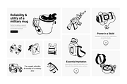 Army and Military Doodles, a Solid Icon by Prosymbols (Thumbnail 4 of 6)