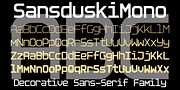 SansduskiMono, a Sans Serif Font by Ingrimayne Type (Thumbnail 1 of 8)