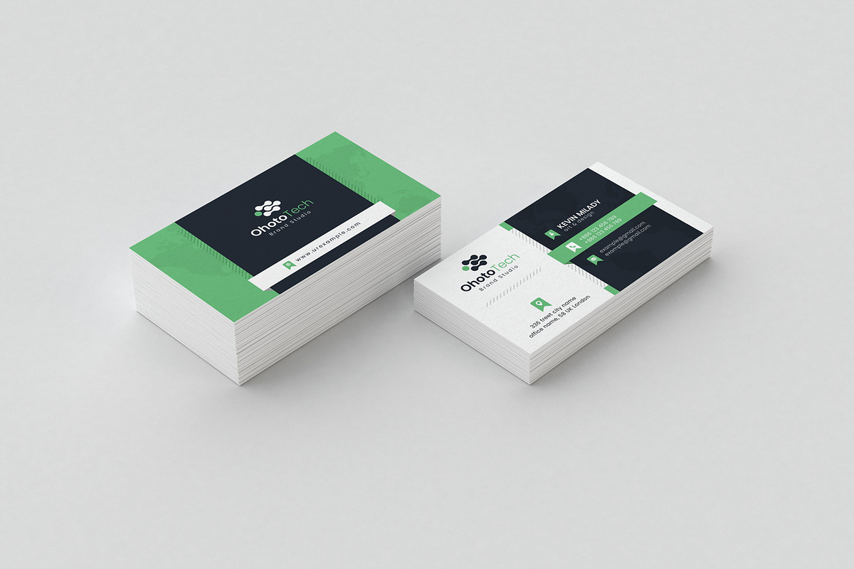 Dark Business Card, a Business Card Template by PicoartBd (Photo 3 of 3)
