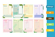 Leaf To Do List Template, a Stationery Template by SefriMujiRahayu (Thumbnail 1 of 3)