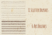 Stipple Effect set for Illustrator, a Brush Add-On by Transfuchsian (Thumbnail 2 of 3)