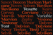 Roxetto, a Serif Font by Dora Typefoundry (Thumbnail 2 of 10)