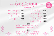 Love Ayu - Wedding Fonts Script Love, a Script Font by MC Creative (Thumbnail 8 of 11)