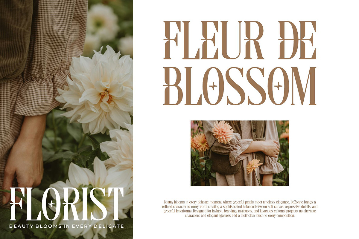 Dezonne || Modern Elegant Serif Font, a Serif Font by Ermedia Studio (Photo 2 of 10)