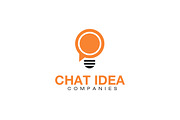 Chat Idea Logo, a Branding & Logo Template by CAIRON CREATIVESTUDIO (Thumbnail 1 of 5)
