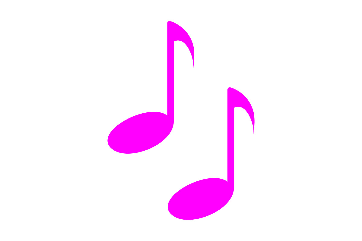 Music icon design template, a Solid Icon by Sumberpangan (Photo 2 of 3)