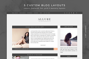 Allure - Feminine Genesis Theme