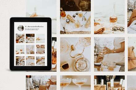 Rosé Styled Stock Photo Bundle