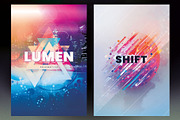 Prismatics - Geometric Poster Series, a Poster Template by styleWish (Thumbnail 2 of 8)